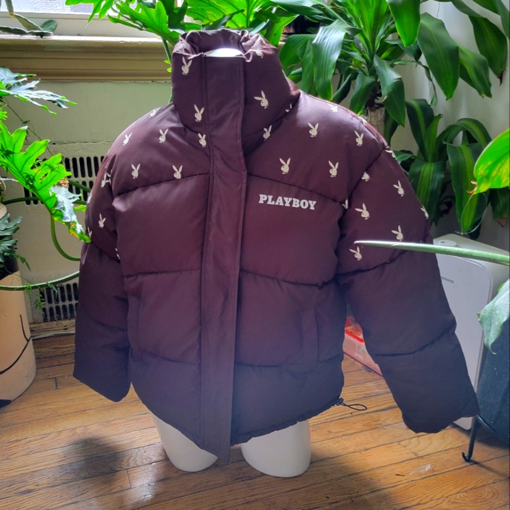 Playboy Winter Puffer Coat NWOT